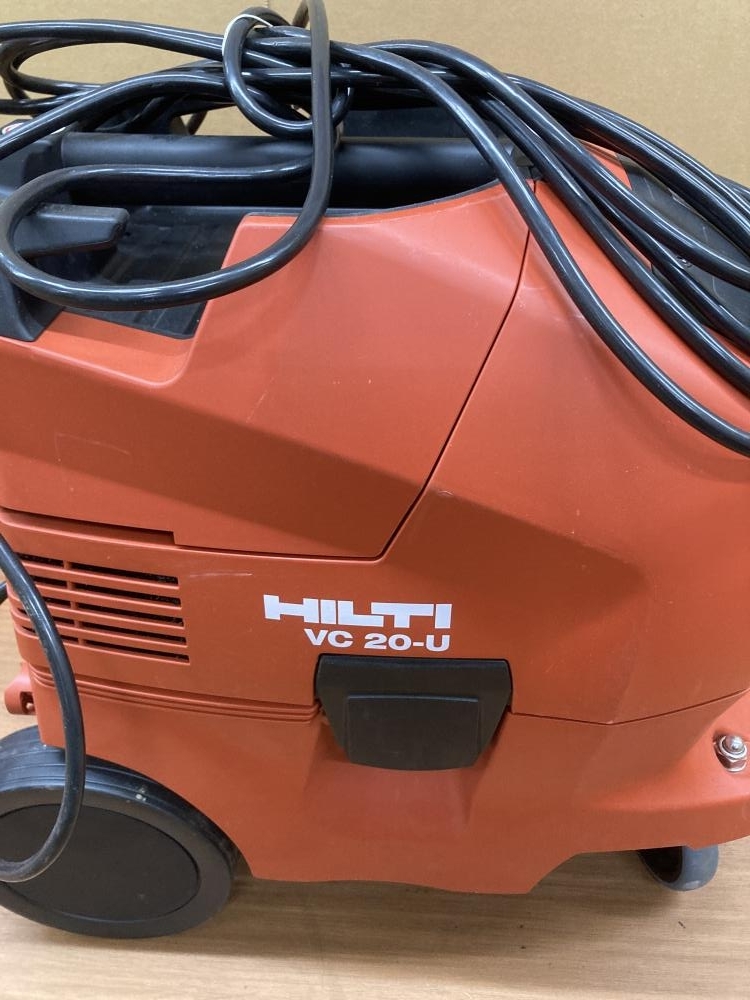 012◆未使用品・厚木店引取限定商品◆HILTI バキュームクリーナ VC20-U ※長期保管品、外箱無し_画像5