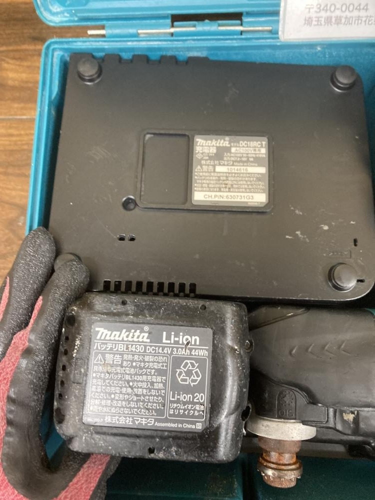 006□おすすめ品□マキタ 充電式マルチツール TM41D　バッテリ1個・充電器_画像9