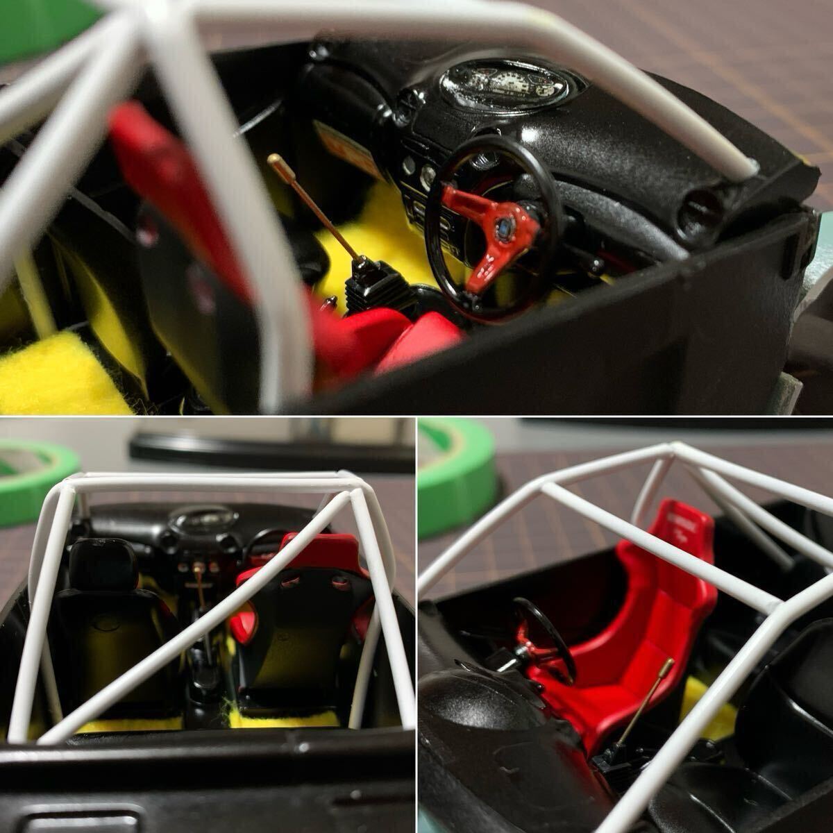 フジミ 10ヴィッツ 痛車 プラモデル 1/24 完成品_画像10