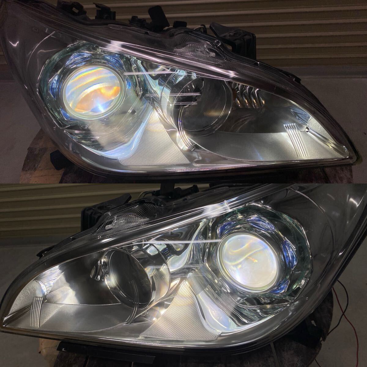 比較的綺麗　破損無し　フーガ Y51 KY51 HY51 KNY51 前期 純正HID 左右　ヘッドライト　AFS有　バルブ　バラスト付 KOITO 100-23035 刻印A_画像9
