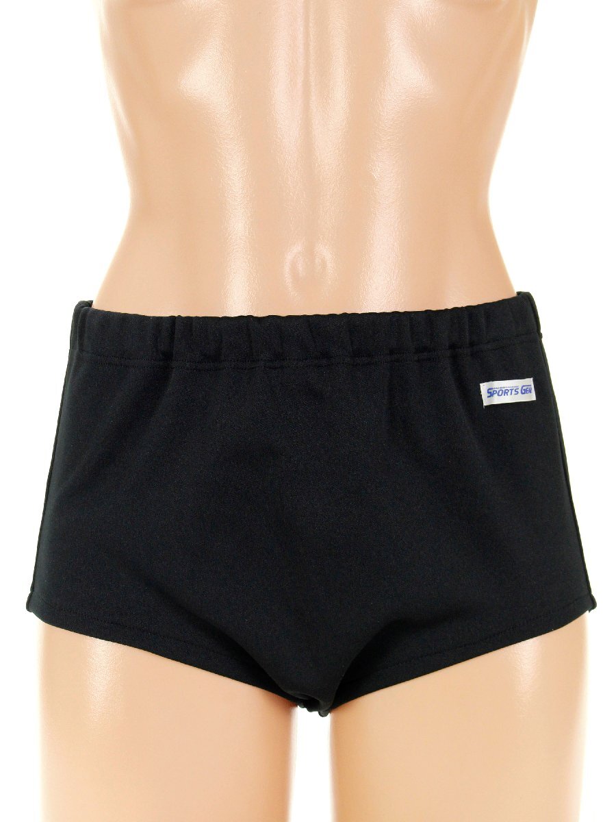 （LLサイズ）ジャージ生地★ブルマ ウエスト（２０ｍｍインゴム） ブラック BL６０_画像2