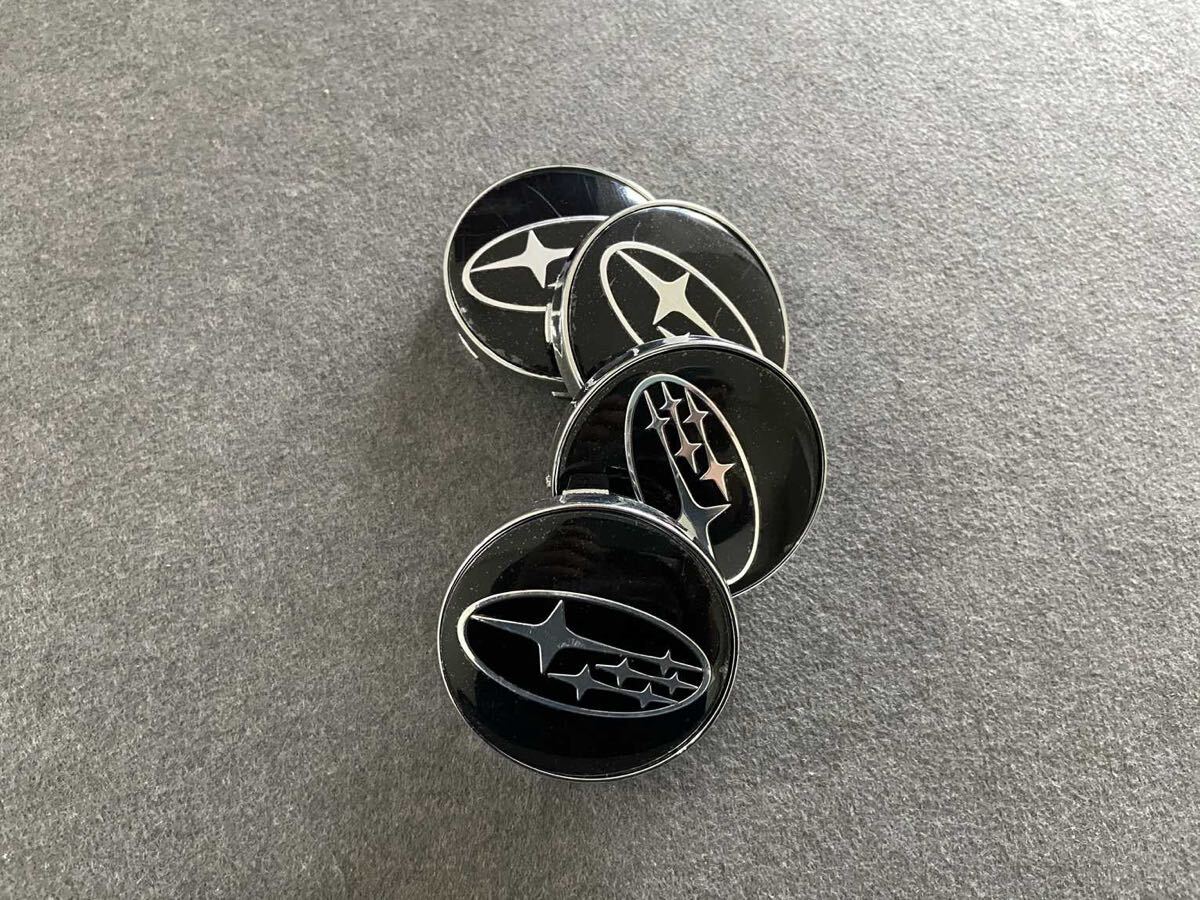 スバル ホイールセンターキャップ 4個セット 外径60mm ステッカー ハブキャップ 車 (Tdfr007)_画像4
