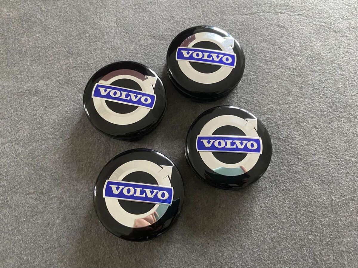 ボルボ ホイールセンターキャップ 4個セット 外径64mm ステッカー ハブキャップ 車 （dfr060）_画像3