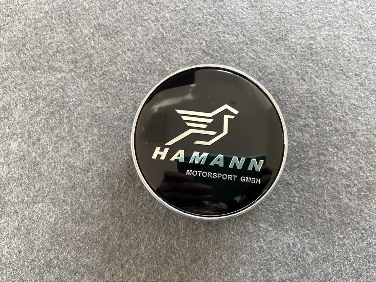 HAMANN ホイールセンターキャップ 4個セット 外径60mm ステッカー ハブキャップ 車 （Tdfr164）_画像7