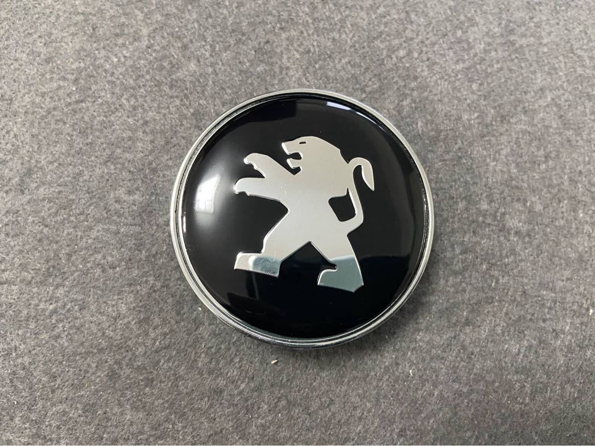 プジョー ホイールセンターキャップ 4個セット 外径60mm ステッカー ハブキャップ 車 (Tdfr311)_画像7