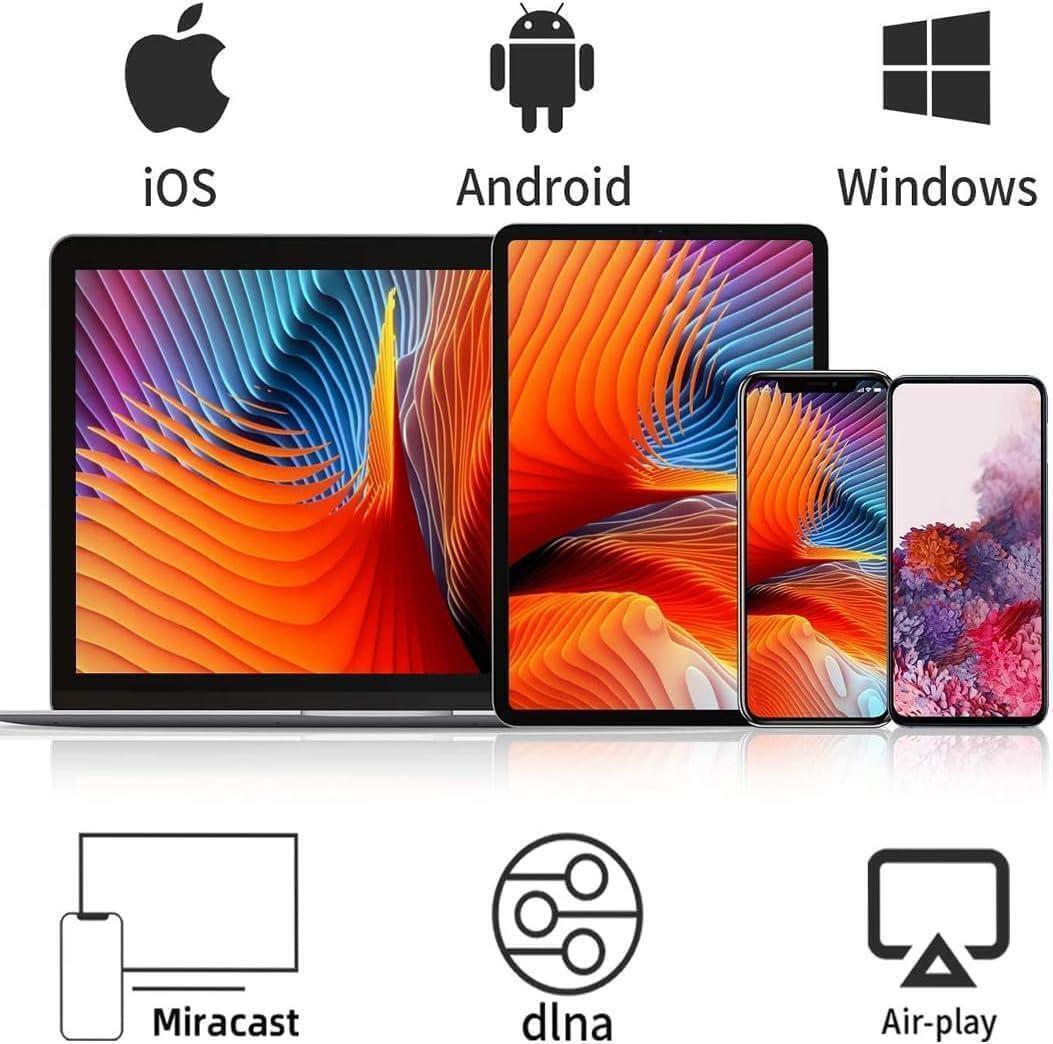 【2025業界新傑作】 HDMI ミラーキャスト ワイヤレス 正規品 Anwineke ミラーリング phone&Android スクリーンに携帯の画面を映す ミラキャ_画像3