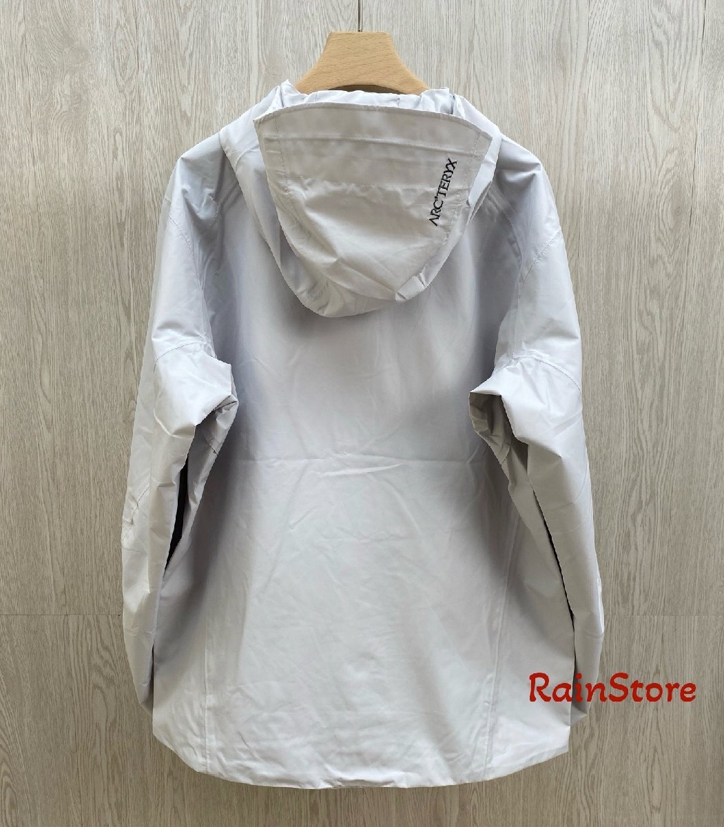 ARC'TERYX メンズマウンテンパーカー ブルゾン グレー Sサイズ ウインドブレーカー スキージャケット KADIN 防水 フード付 GORE-TEX_画像2