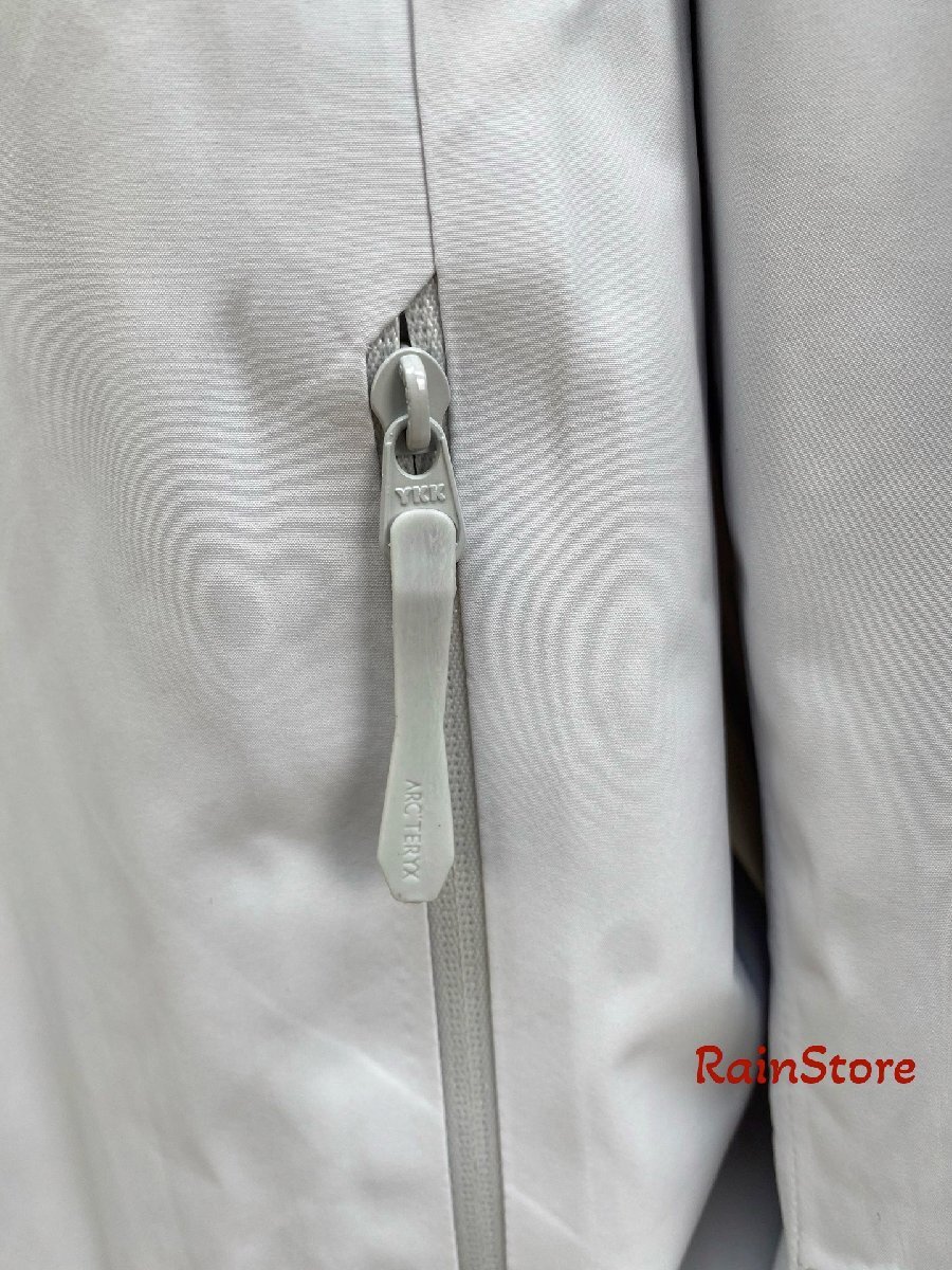 ARC'TERYX メンズマウンテンパーカー ブルゾン グレー Sサイズ ウインドブレーカー スキージャケット KADIN 防水 フード付 GORE-TEX_画像5
