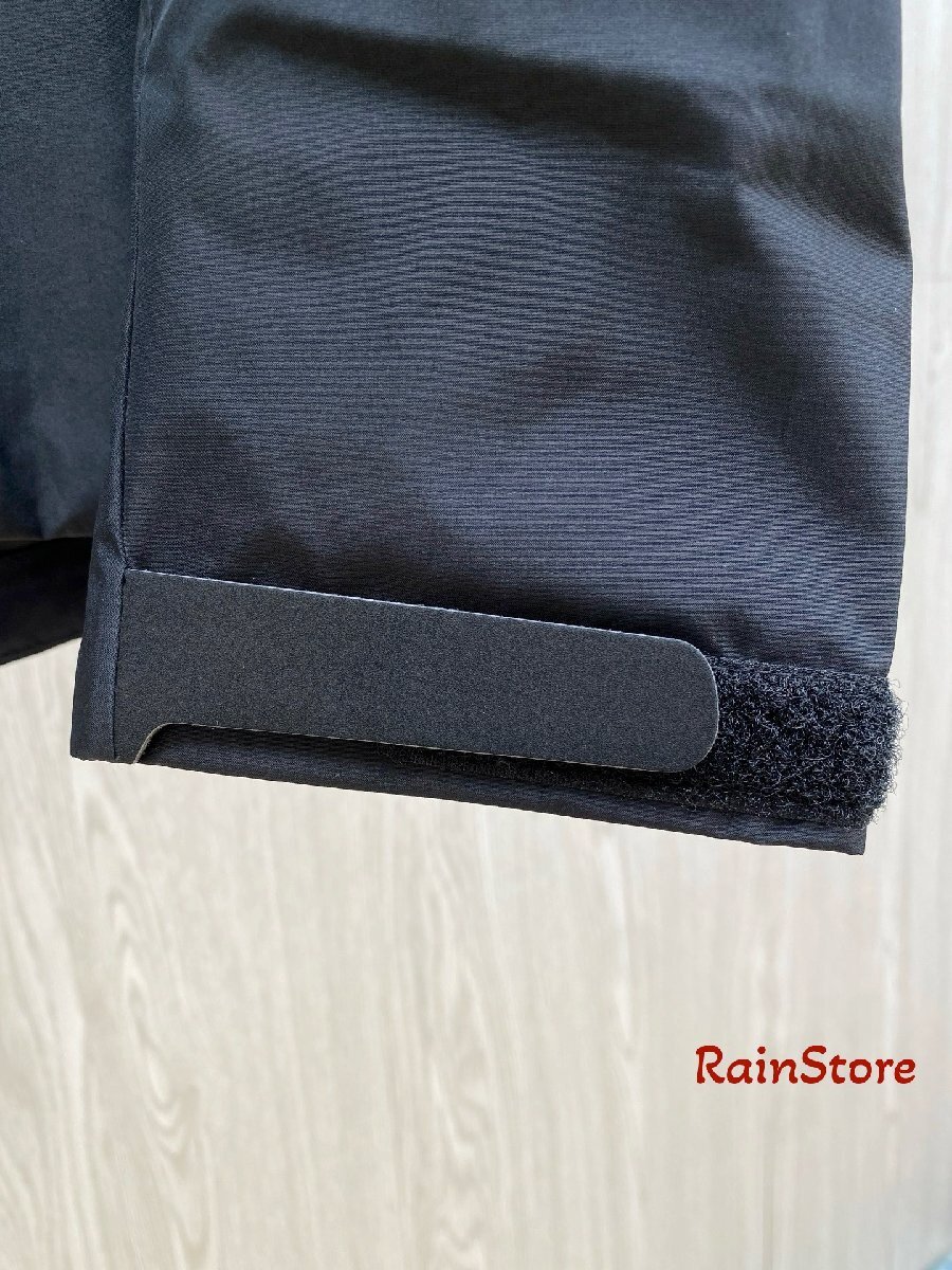 ARC'TERYX メンズマウンテンパーカー ブルゾン ブラック Sサイズ ウインドブレーカー スキージャケット KADIN 防水 フード付 GORE-TEX_画像4