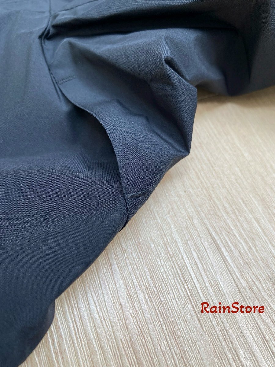 ARC'TERYX メンズマウンテンパーカー ブルゾン ブラック Sサイズ ウインドブレーカー スキージャケット KADIN 防水 フード付 GORE-TEX_画像7