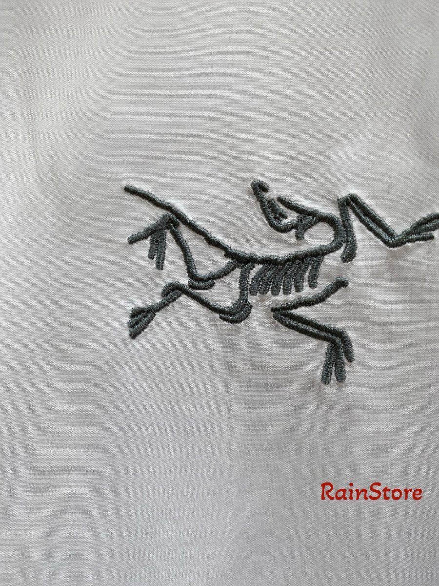 ARC'TERYX メンズマウンテンパーカー ブルゾン グレー Sサイズ ウインドブレーカー スキージャケット KADIN 防水 フード付 GORE-TEX_画像6