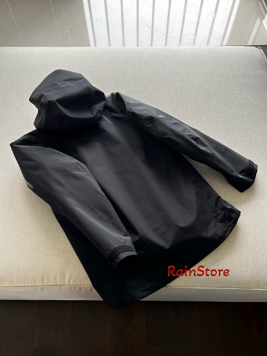 ARC'TERYX メンズマウンテンパーカー Alpha SV7 3-in-1ジャケット ブラック S セパレート ダウンインナー付 ウインドブレーカー 男女兼用_画像7