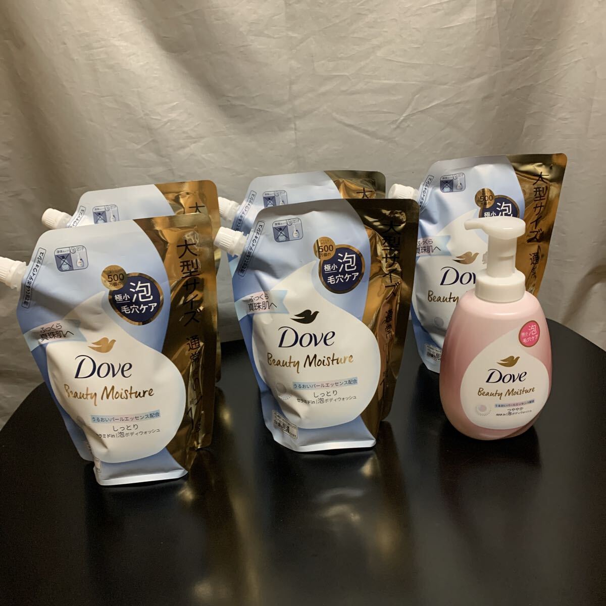 Dove(ダヴ) ビューティーモイスチャー しっとり 泡ボディーソープ(泡ボディウォッシュ) 詰め替え 大容量 750g フローラルソープの香り 保湿_画像1