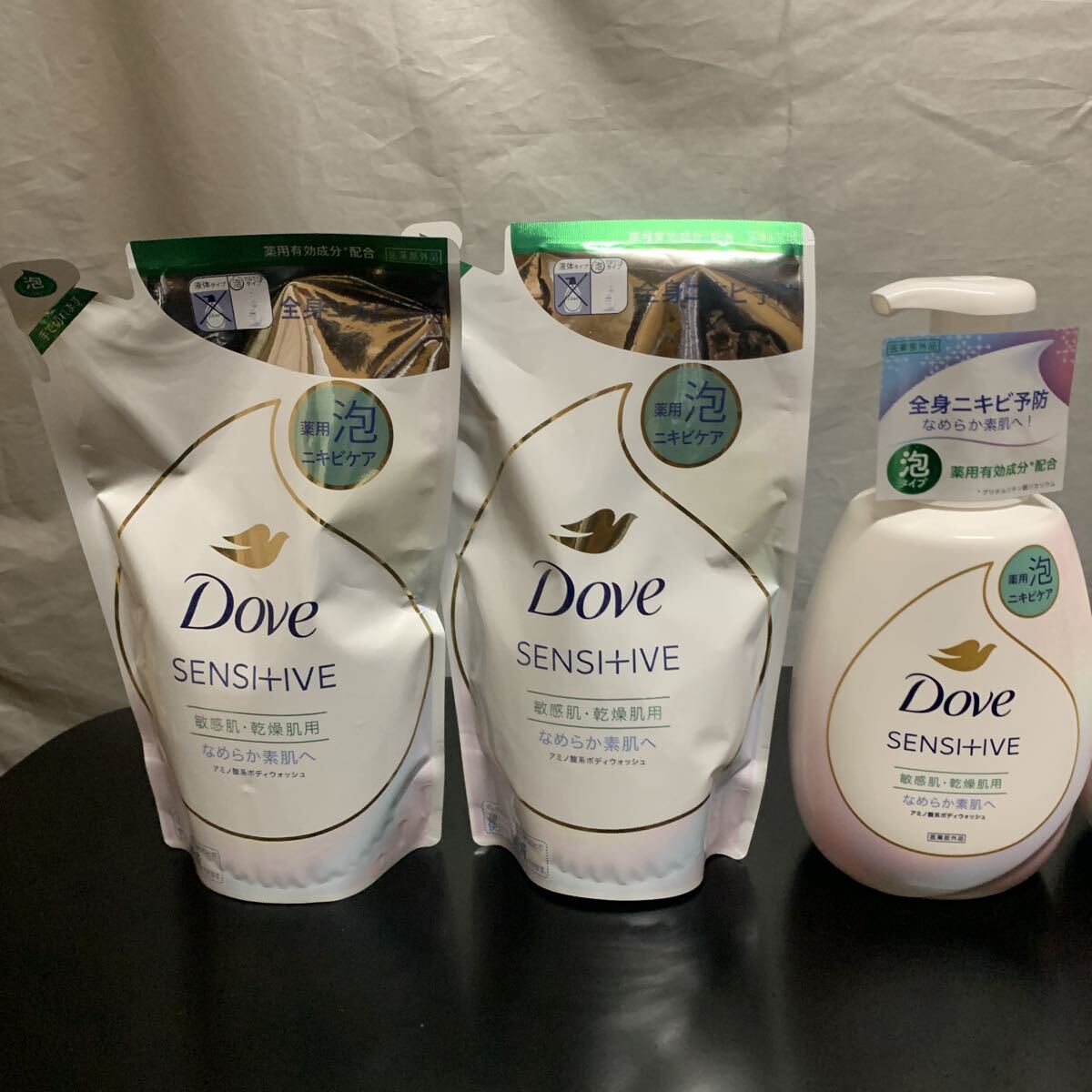 Dove(ダヴ) ボディーソープ 薬用 ニキビケア 泡ボディウォッシュ ポンプ 540g 背中ニキビ_画像2