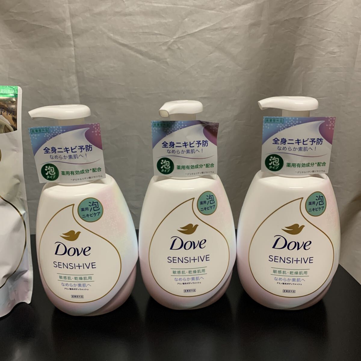 Dove(ダヴ) ボディーソープ 薬用 ニキビケア 泡ボディウォッシュ ポンプ 540g 背中ニキビ_画像3