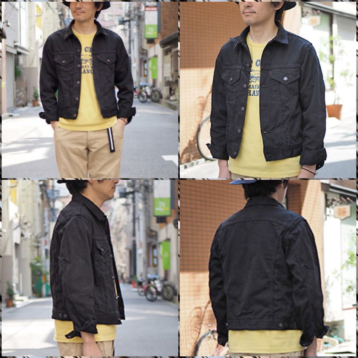 WAREHOUSE & CO. ウエアハウス Lot 2003 3RD TYPE PIQUE JACKET サード タイプ ピケ ジャケット Gジャン ブラック　38 M_画像2