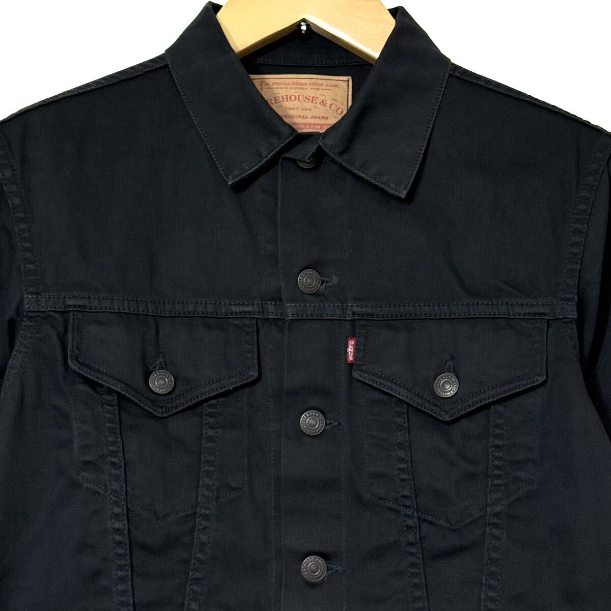 WAREHOUSE & CO. ウエアハウス Lot 2003 3RD TYPE PIQUE JACKET サード タイプ ピケ ジャケット Gジャン ブラック　38 M_画像4