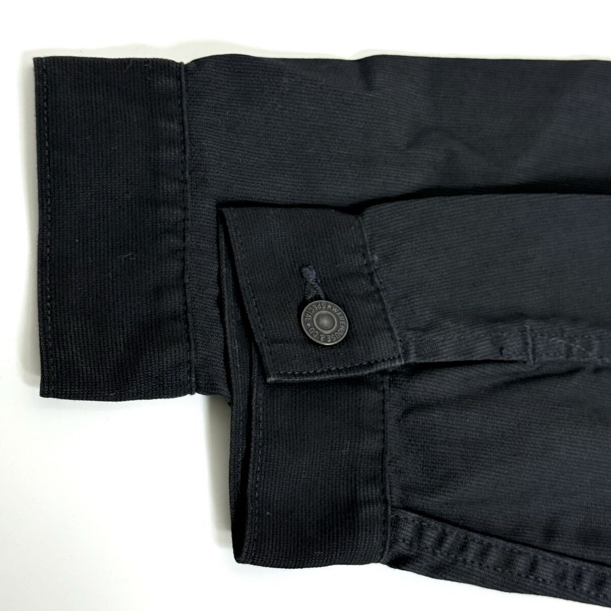 WAREHOUSE & CO. ウエアハウス Lot 2003 3RD TYPE PIQUE JACKET サード タイプ ピケ ジャケット Gジャン ブラック　38 M_画像7