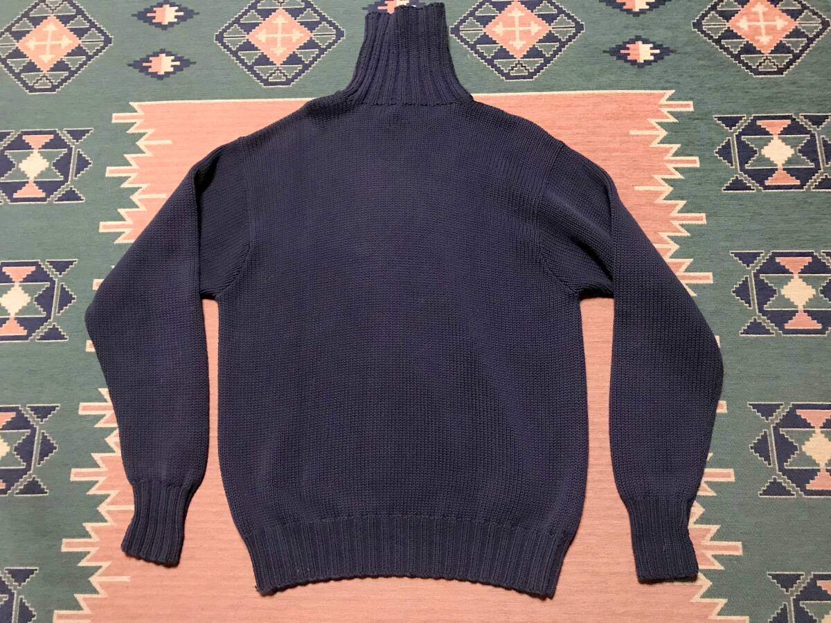 90s 美品 POLO RALPH LAUREN ラルフローレン 星条旗 ニット セーター メンズ_画像2