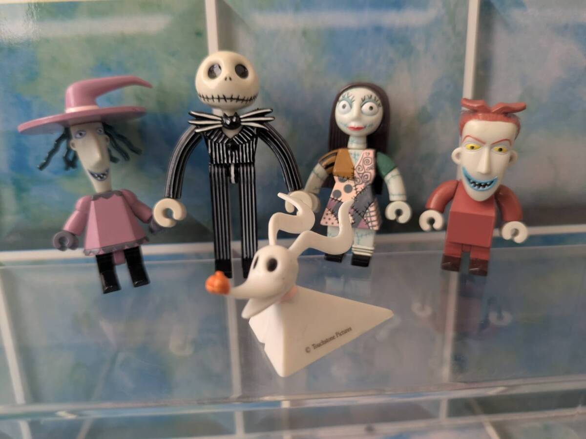 ナイトメアー・ビフォア・クリスマス ボックスフィギュアコレクション ５種セット ジャック サリー ゼロ ロック ショック_画像2