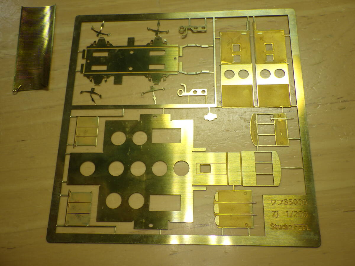 ジャンク No.27 Zゲージ Studio FEEL ワフ35000 パーツ まとめて スタジオフィール 貨物列車 ワフ25000_画像5