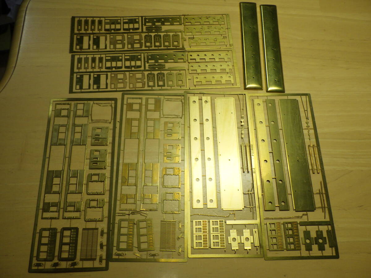 ジャンク No.5 Nゲージ 宮沢模型 国鉄 クエ28002 救援車 金属キット パーツ 他 まとめて Studio FEEL スタジオフィール_画像1