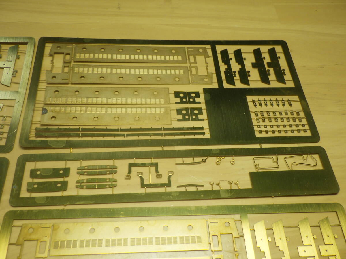 ジャンク No.6 Nゲージ Studio FEEL ED73 電気機関車 金属キット パーツ 部品取り スタジオフィール 国鉄 JR_画像5