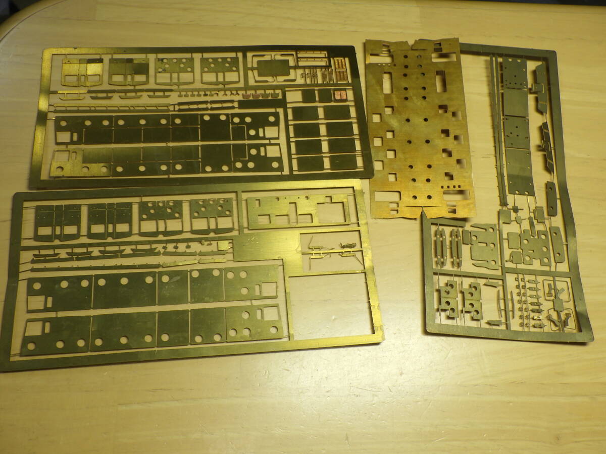 ジャンク No.8　Nゲージ　国鉄　DF50　DF93 ディーゼル機関車　金属キット　パーツ　まとめて　　Studio FEEL　　　 スタジオフィール_画像8