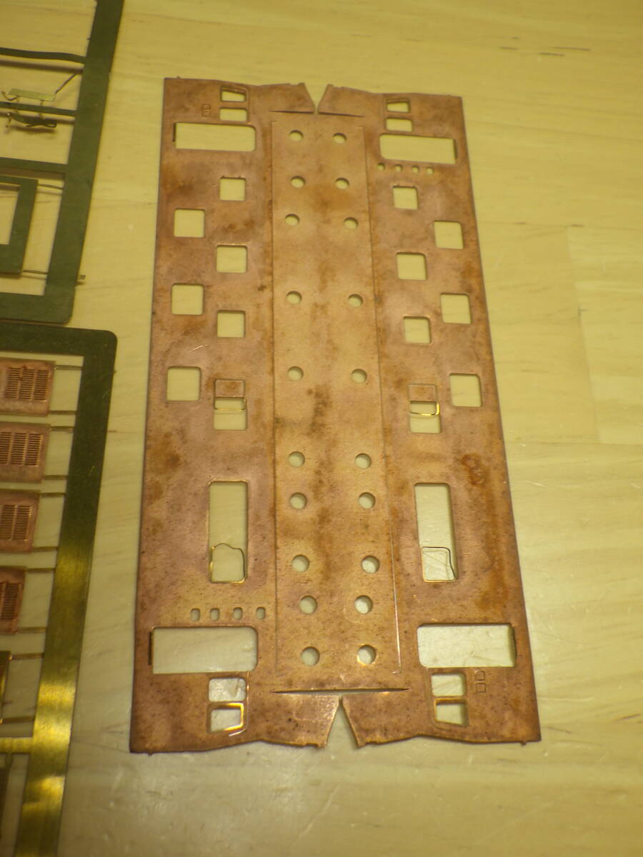 ジャンク No.8　Nゲージ　国鉄　DF50　DF93 ディーゼル機関車　金属キット　パーツ　まとめて　　Studio FEEL　　　 スタジオフィール_画像4