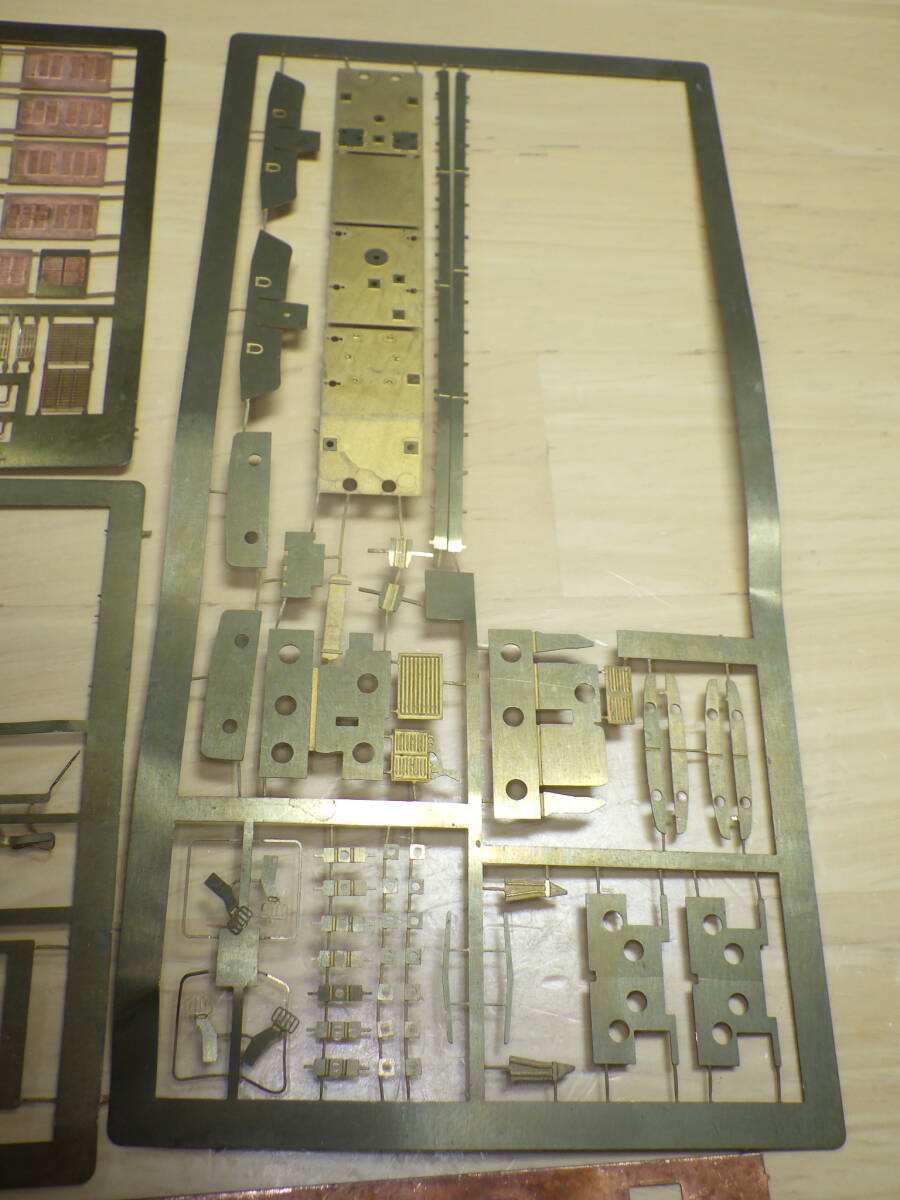 ジャンク No.8　Nゲージ　国鉄　DF50　DF93 ディーゼル機関車　金属キット　パーツ　まとめて　　Studio FEEL　　　 スタジオフィール_画像9