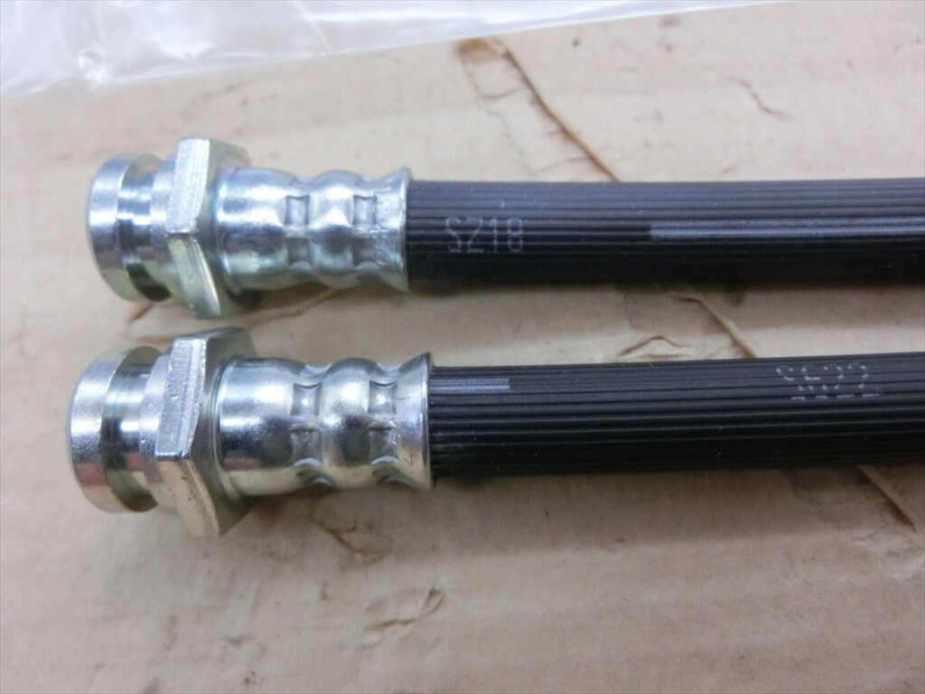 T【5へ-55】【送料無料】★美品/日産/スカイライン ジャパン GC210 GC211 用 フロント ブレーキホース セット_画像2