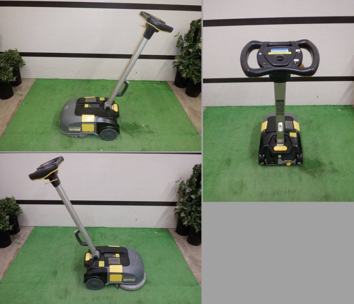 TKR7K-21/KARCHER/ケルヒャー/小型床洗浄機/BD 30/４ C Bp/ハンディスクラバー_画像4