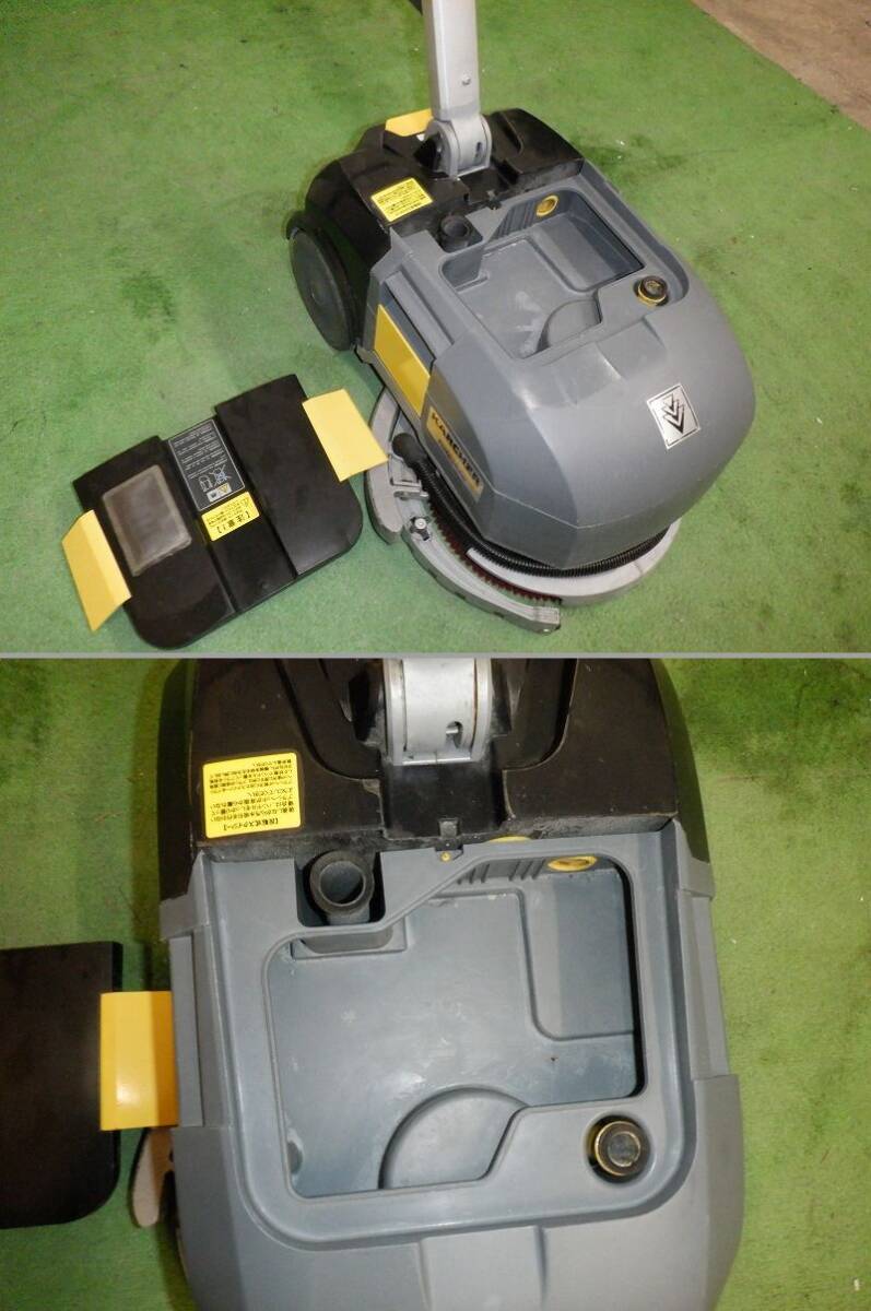 TKR7K-21/KARCHER/ケルヒャー/小型床洗浄機/BD 30/４ C Bp/ハンディスクラバー_画像6