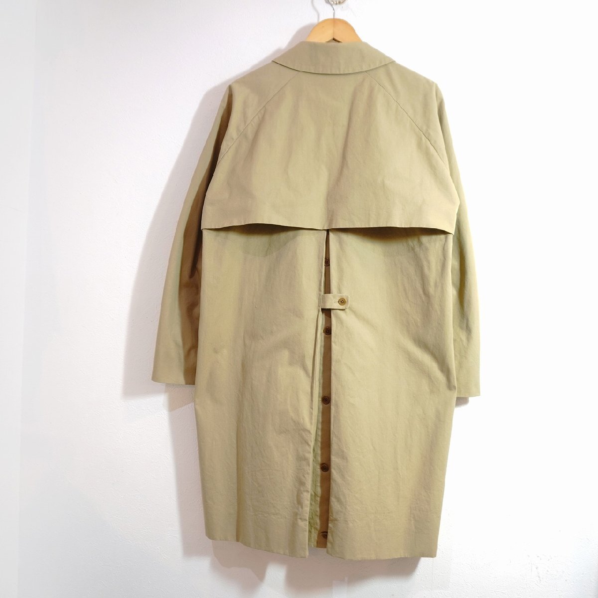 YAECA (42) ステンカラーコート ショート 日本製 SHORT KHAKI メンズ 175101 ヤエカ J11-72_画像2