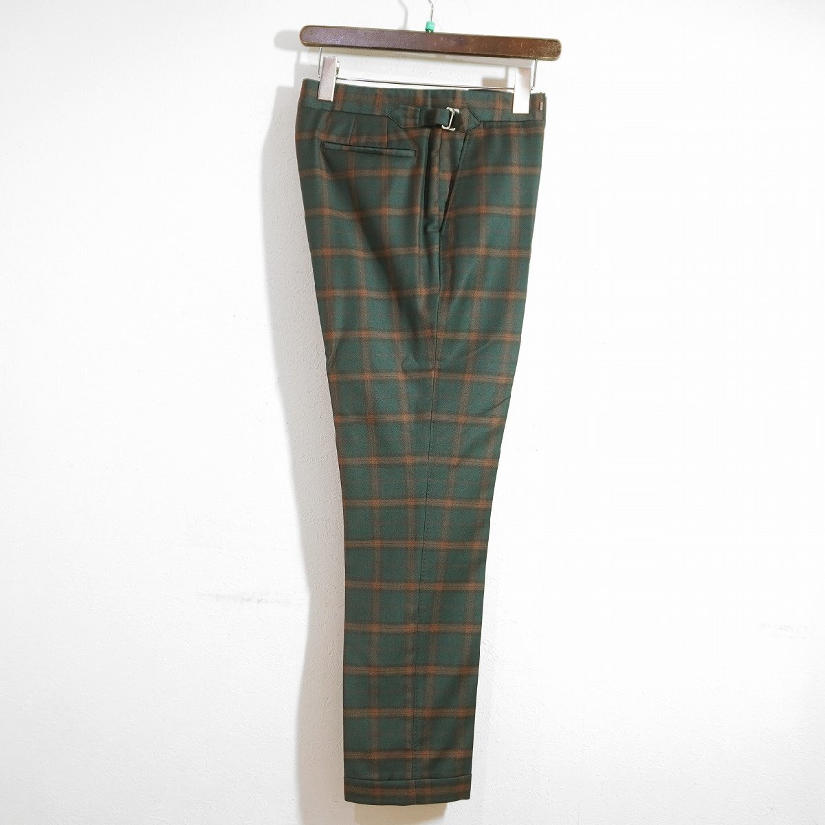 Paul smith (M) チェックスラックス ダブル ポールスミス 日本製 J11-115_画像2