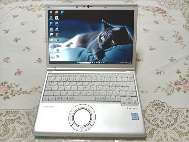 ★工場出荷状態+ほぼ美品+Windows11+アプリ★ Panasonic Let's note CF-SV8 Core i5/8GB/SSD256GB/Windows11 Pro/Office2024 NO.1102_画像1