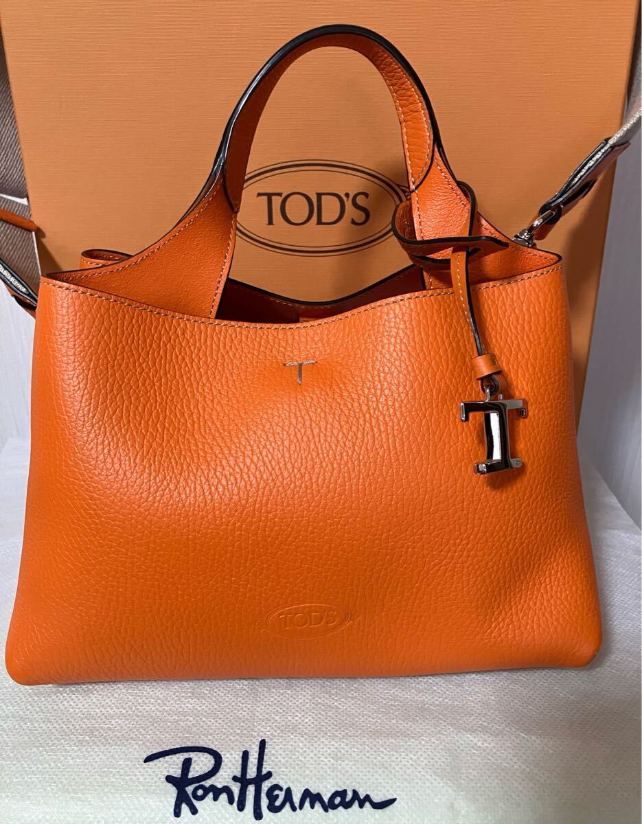 TOD'S ロンハーマン別注　Apa Sacca Micro Bag バック　トッズ　アパ　ハンドバック　ショルダーバック_画像4