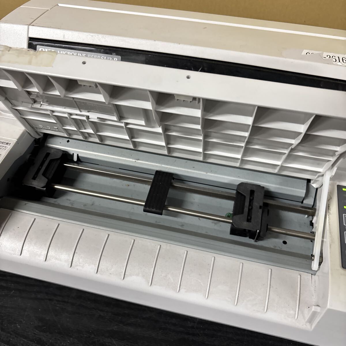 UTN239 OKI MICROLINE 5650SU3-R ドットインパクトプリンター 沖データ 連帳 連票 複写 オフィス ビジネス 通電OK_画像4