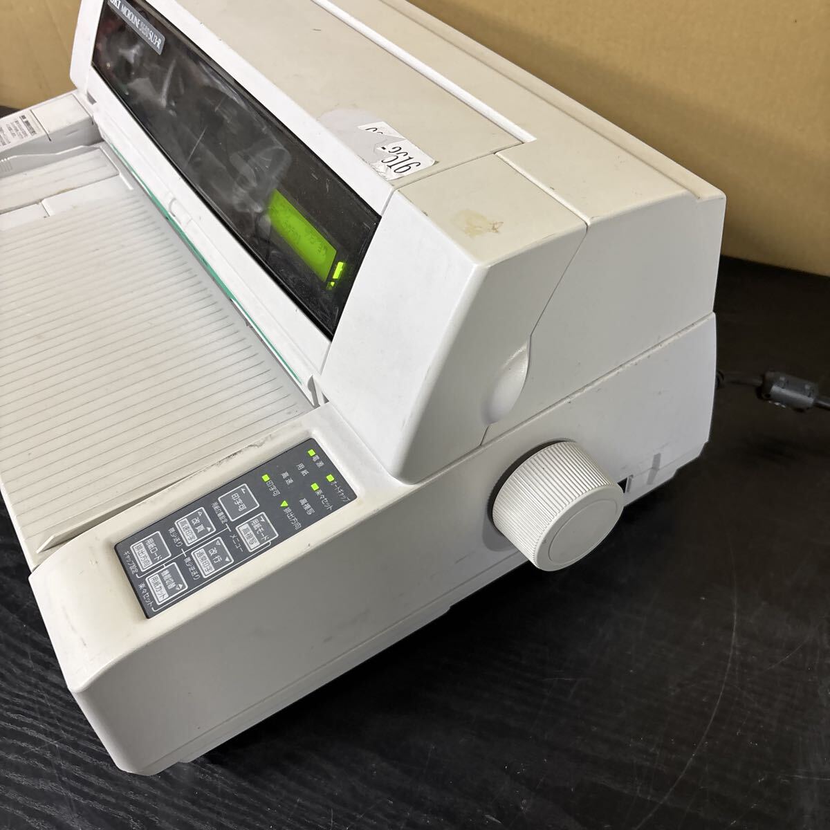 UTN239 OKI MICROLINE 5650SU3-R ドットインパクトプリンター 沖データ 連帳 連票 複写 オフィス ビジネス 通電OK_画像6