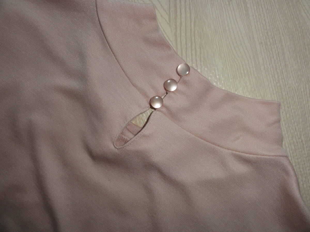 Leilian・レリアン・リボン刺繍・ストレッチカットソー・大きいサイズ13＋_画像7