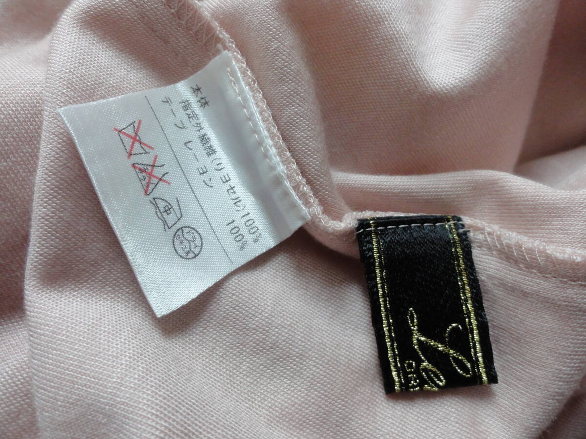 Leilian・レリアン・リボン刺繍・ストレッチカットソー・大きいサイズ13＋_画像10