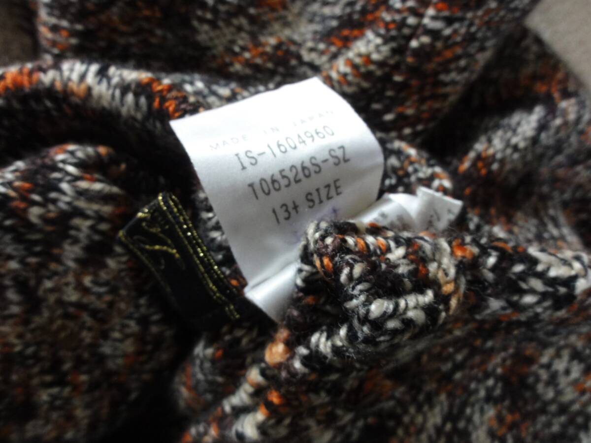 Leilian・レリアン・フラワー刺繍・ケーブルセーター・大きいサイズ13＋_画像6