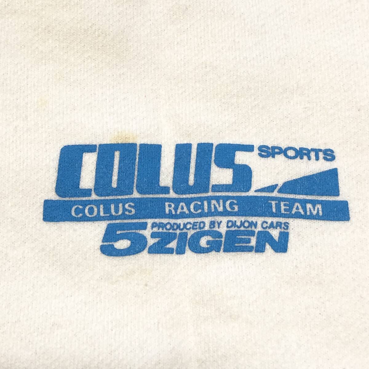 COLUS SPORTS 5ZIGEN トレーナー 白 Mサイズ USED ★★★送料無料★★★ 入手困難 超レア 土屋圭市 ドリフト カーレース_画像4