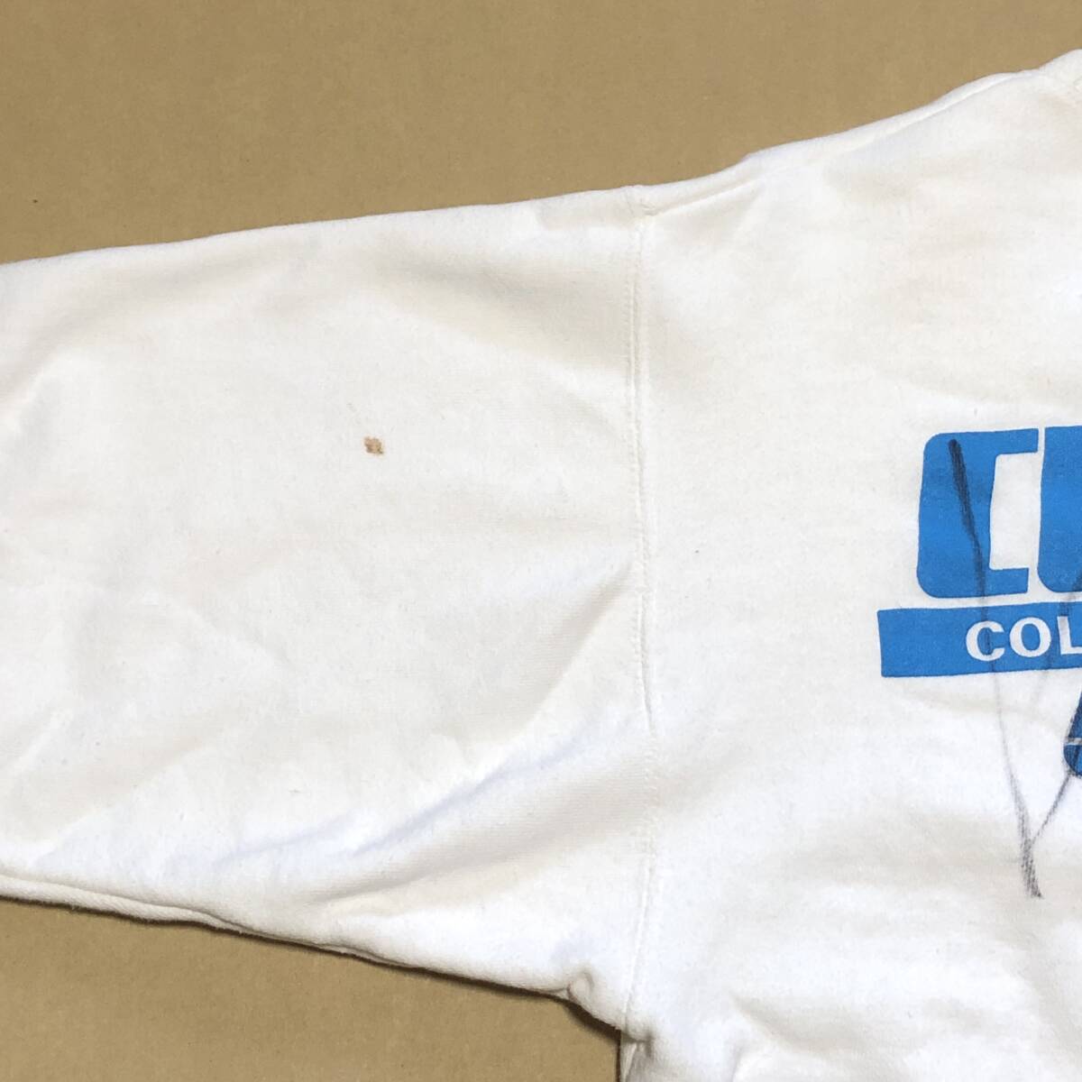 COLUS SPORTS 5ZIGEN トレーナー 白 Mサイズ USED ★★★送料無料★★★ 入手困難 超レア 土屋圭市 ドリフト カーレース_画像7