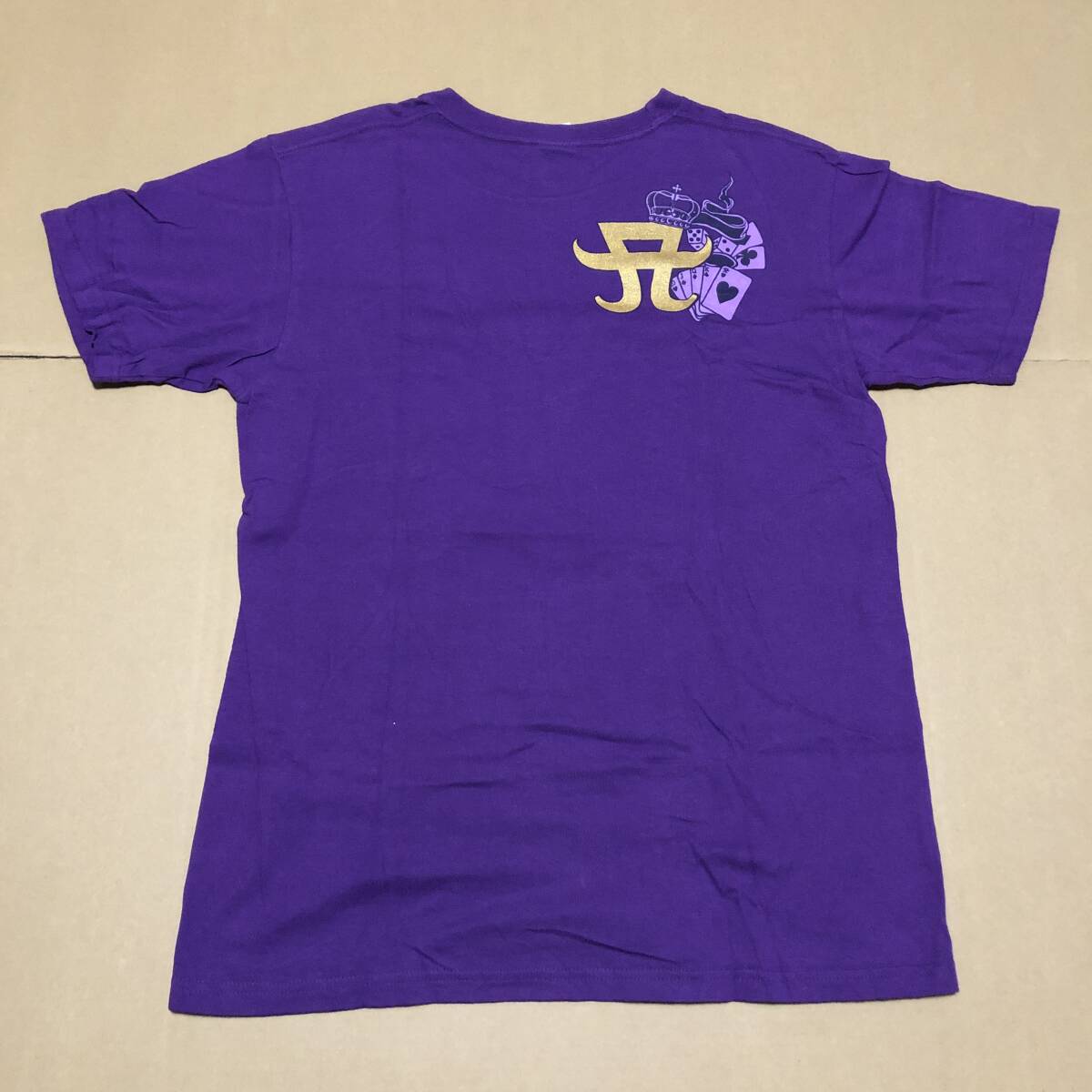 浜崎あゆみ　ayumi hamasaki　COUNTDOWN LIVE 2014-2015 A　Cirque de Minuit　Tシャツ　紫　Mサイズ　USED ★★★送料無料★★★ 超レア_画像2