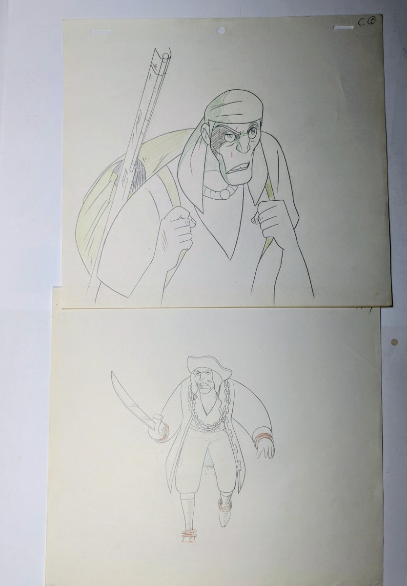 宝島　ジョージ　赤帽子　　ハンズ　黒犬　アブラハム　やせ犬等原画_画像5