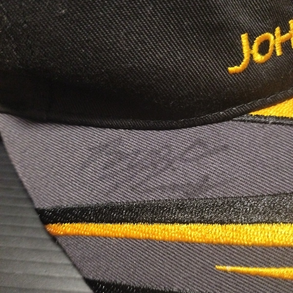 ● JOHN DEERE「キャップ」※書き込み有り　帽子　ジョンディア_画像2