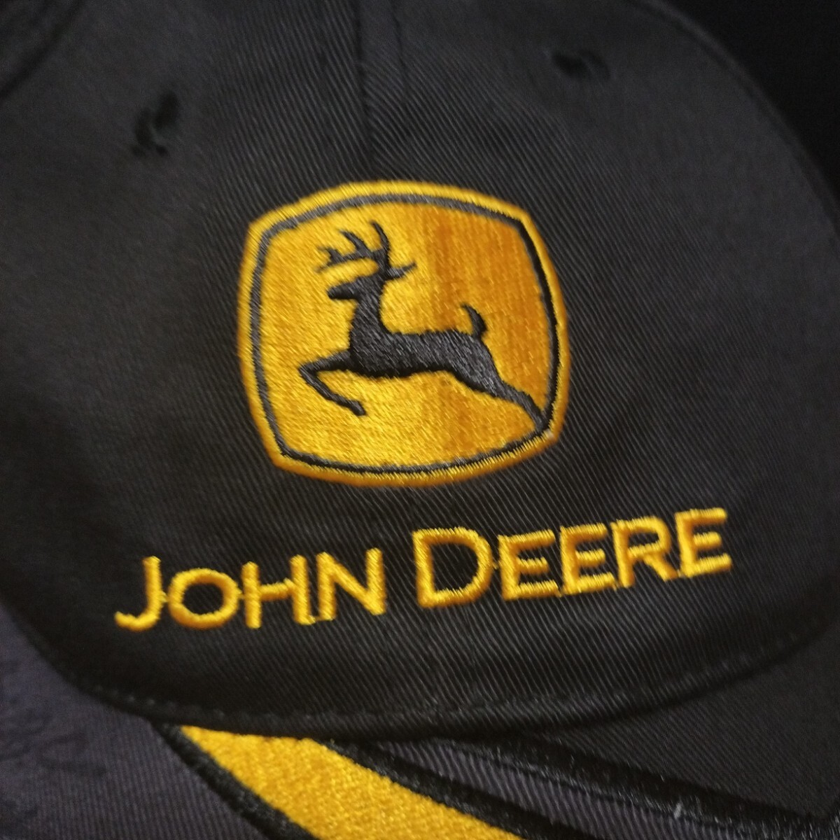 ● JOHN DEERE「キャップ」※書き込み有り　帽子　ジョンディア_画像3