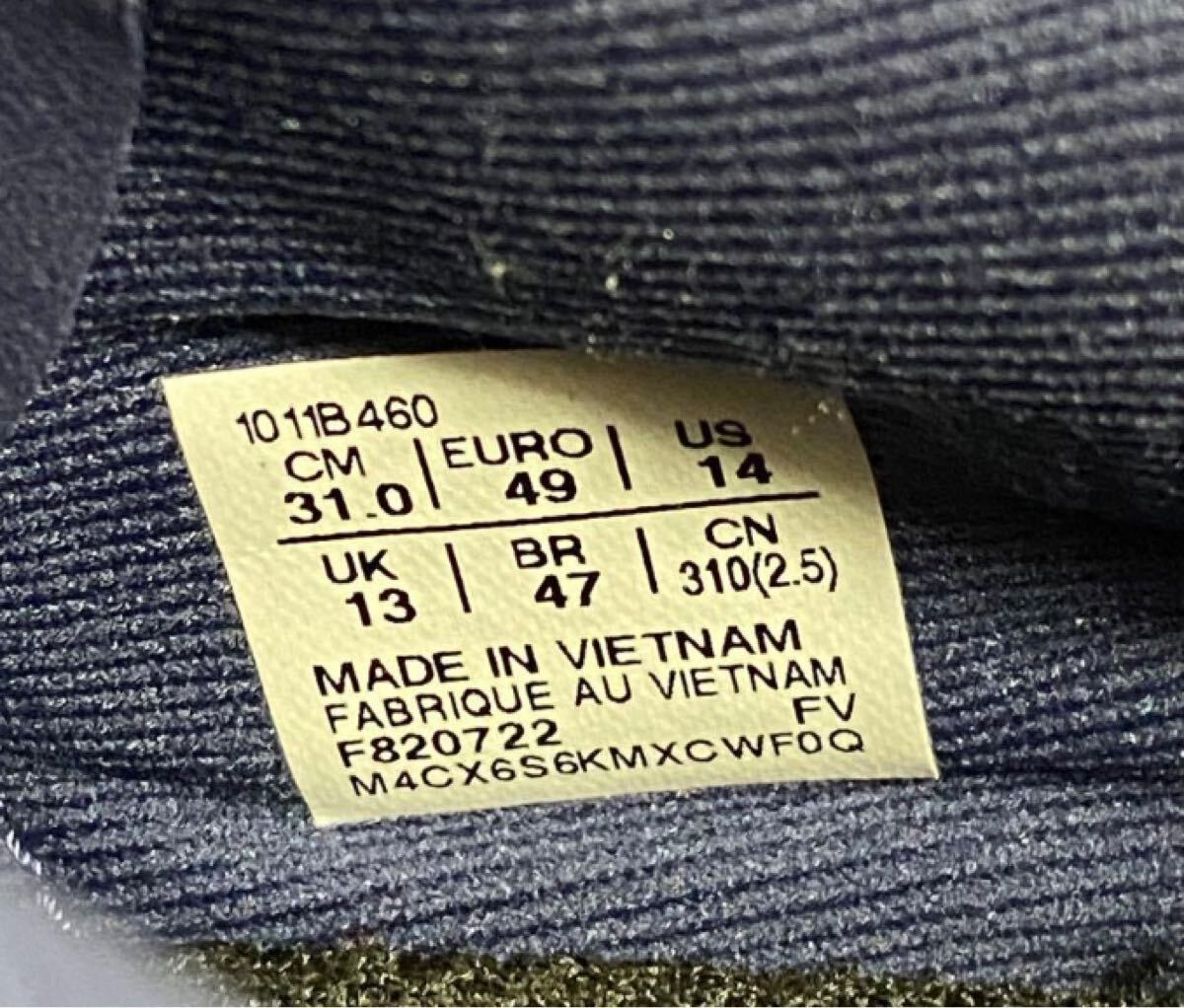 レア★極ビッグ【アシックス/ダイナブラスト 3/1011B460】美品★ランニングシューズ/31cm/ネイビー×オレンジ/衝撃プライス！11.5_画像10