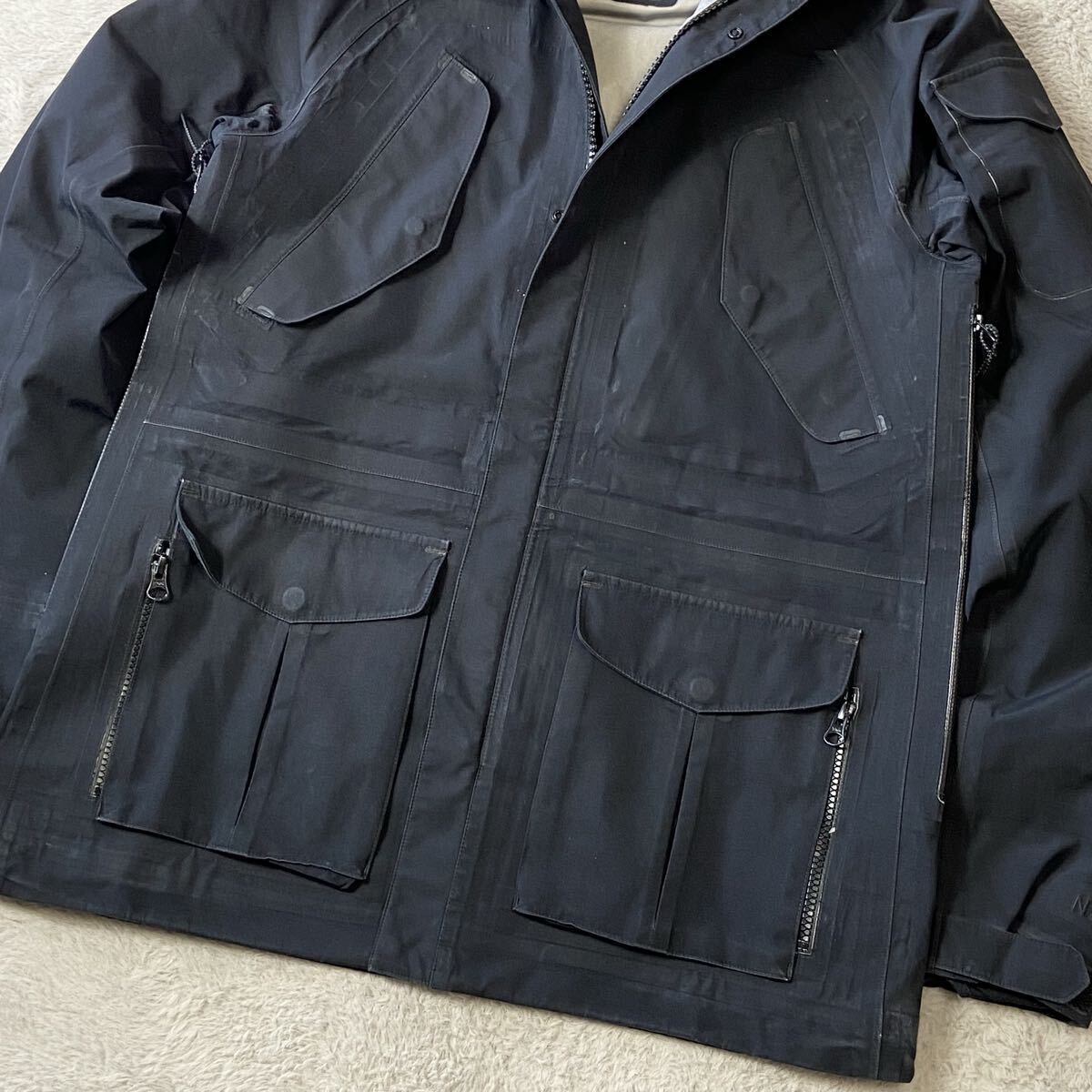 GORE-TEX搭載!【NIKE ナイキ/SPORT WEAR】高級オリジナルマウンテンパーカー!ブラック/サイズS/衝撃プライス!撥水防水加工★11.28_画像4